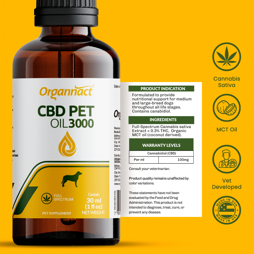 CBD PET OIL 3000